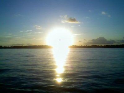 sunrise at the beach